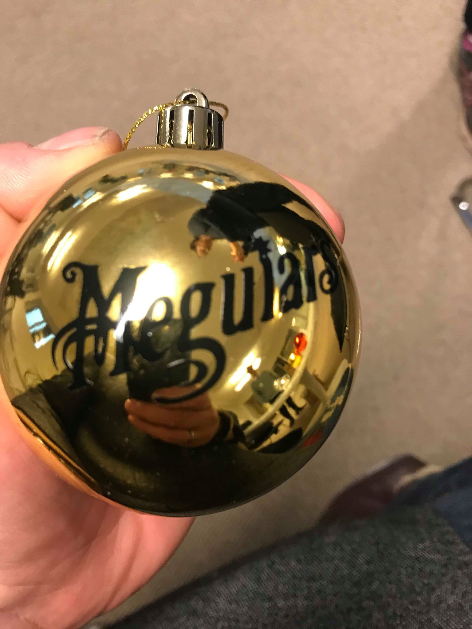 Guld Meguiar's Jule-Kugle