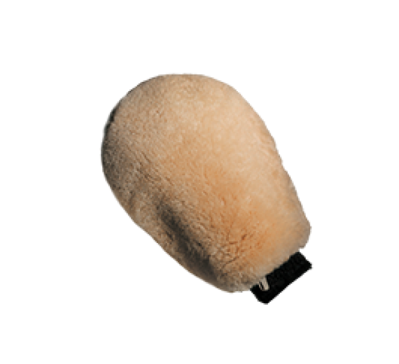 Lammeuldsvaskehandske