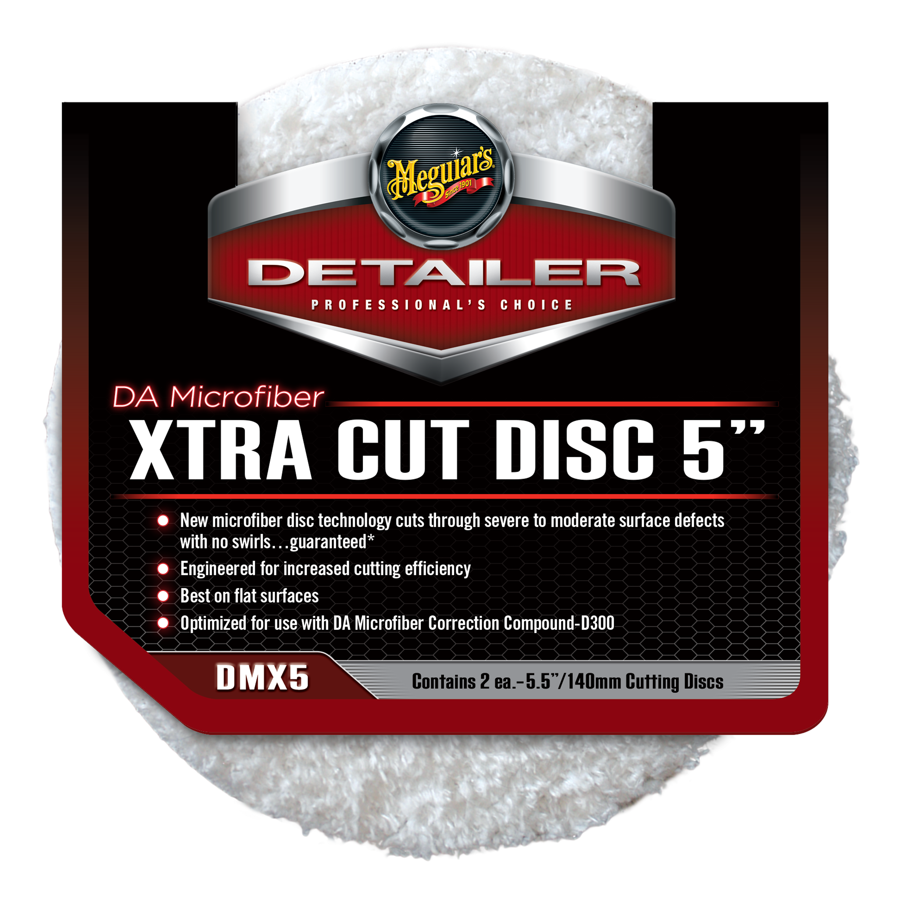 5" Xtra Cut Mikro fiber skiver